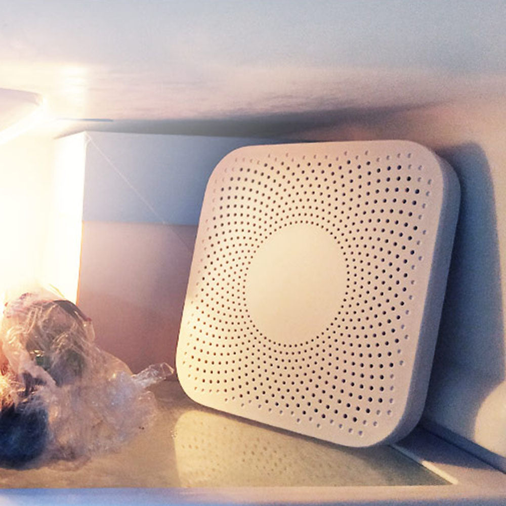 VIOMI VF-2CB Square White Kitchen Refrigerator Air Purifier Household Ozone Sterilizing Deodor Device Flavor Filter Core From Xiaomi Youpin