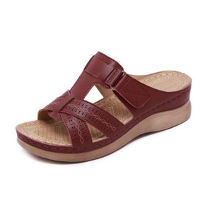 Women's Summer Open Toe Comfy Sandals Super Soft Premium Orthopedic Low Heels Walking Sandals Drop Shipping Toe Corrector Cusion