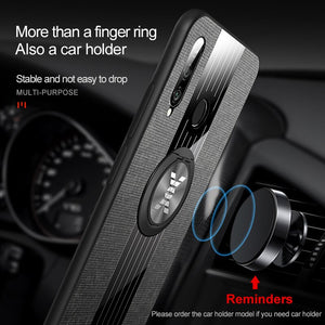 Luxury Cloth Phone Case For Huawei P30 P20 Lite Mate 10 Lite 20 Pro Nova 2i 3 3i Honor 10 Lite 8X 7C