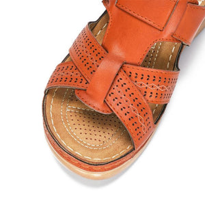 Women's Summer Open Toe Comfy Sandals Super Soft Premium Orthopedic Low Heels Walking Sandals Drop Shipping Toe Corrector Cusion