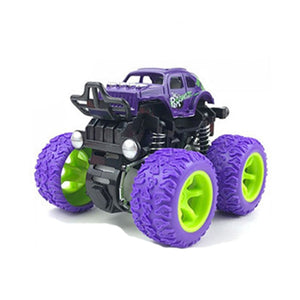 Mini inertiel tout-terrain véhicule Pullback enfants jouet voiture en plastique Friction cascadeur voiture Juguetes Carro enfants jouets pour garçons