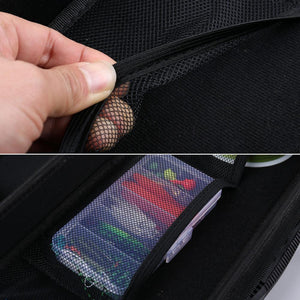 Sougayilang Fishing Bag 64*16 Portable Multipurpose Large Rod Tackle Carrier Storage Case Black Hard Shell Fishing Rod Bag
