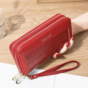 Long Women's Wallet Purses Tassel Coin Purse Card Holder