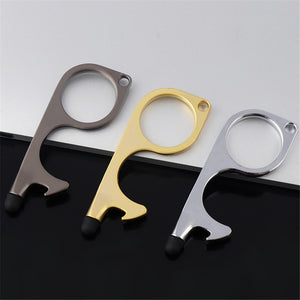 No-Touch Door Opener Elevator Button Contactless Safety Door Opener Door Handle Key Grip Safety Protection Isolation