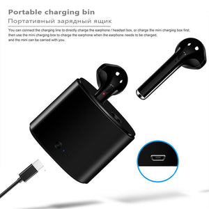 I7s TWS écouteur sans fil Bluetooth 5.0 écouteurs sport écouteurs casque avec micro pour téléphone intelligent Xiaomi Samsung Huawei LG