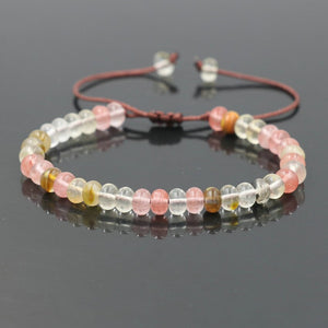 Trendy Abacus Beads Bracelet Men Indian Onyx Stone Women Bracelet Lucky Chakra Friendship Couples Bracelet Female Jewelry Gift