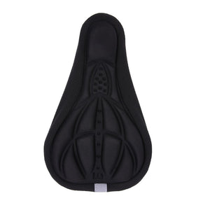 MTB Mountain Bike Cycling Thickened Extra Comfort Ultra Soft Silicone 3D Gel Pad Cushion Cover Bicycle Saddle Seat 4 Colors