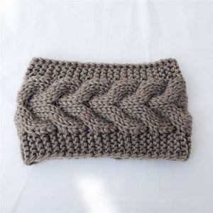 New Knitted Knot Cross Headband for Women Autumn Winter Girls Hair Accessories Headwear Elastic Hair Band Hair Accessories