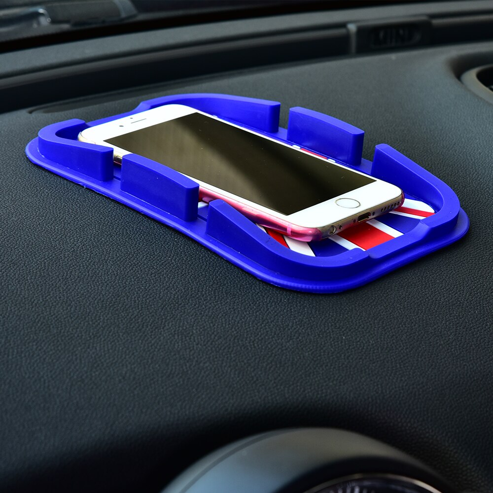 Phone Holder For BMW MINI Cooper Anti-Slip Mat Stander Universal Car accessories Mobile Phone Non-slip Pad For iPhone Samsung