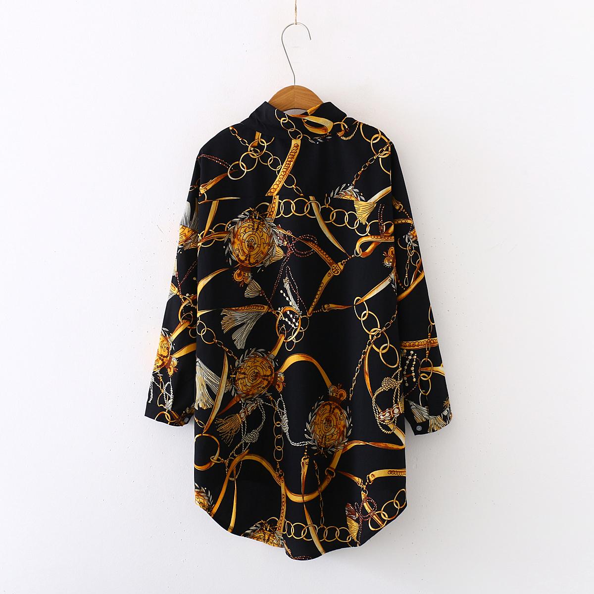 Plus size Fashion casual oversized Women Blouses 2020 Spring chiffon Blouse three quarter sleeve Loose Tops Shirts Blusas Mujer
