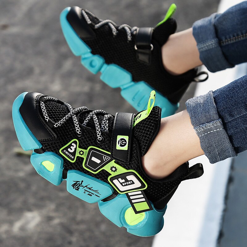 High Quality Children's Shoes Breathable Sneakers For Boys Lightweight Kids Shoes Soft Bottom Running Shoe Tenis Infantil
