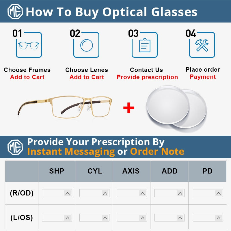 MERRYS DESIGN Men Titanium Alloy Optical Glasses Frame Ultralight Square Myopia Prescription Eyeglasses Antiskid Silicone S2186