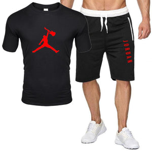 2piece set men outfits jordan 23 t-shirt shorts summer short set tracksuit men sport suit jogging sweatsuit basketball jersey