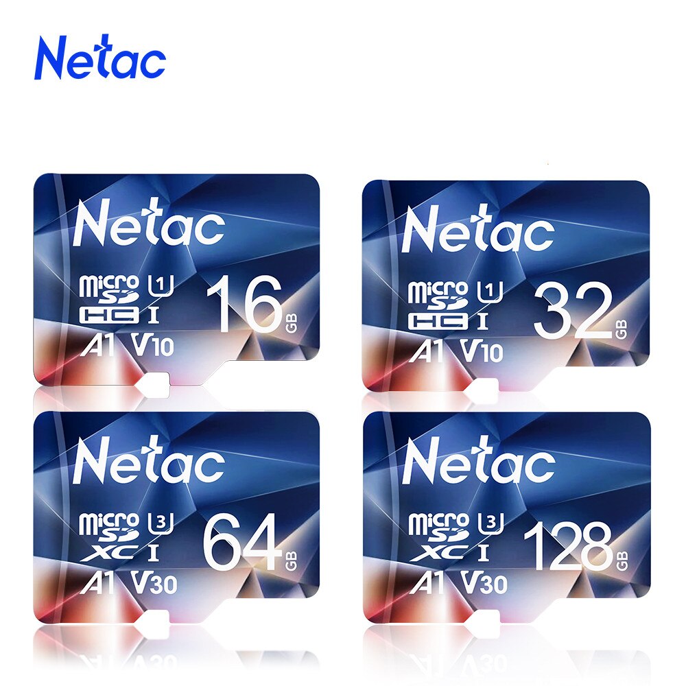 Netac Memory Card micro sd 128GB 32GB 16GB 100MB/S 64GB Micro SD Card адаптер sd Flash Card SD Card Hot Sale P500
