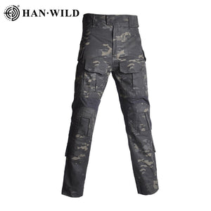 Pantalon de chasse G3 costume tactique Militaire uniforme Multicam Forces costume chemise de Combat pantalon tactique Airsoft Militaire avec tampons