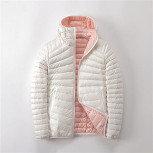Down Jackets Coat Women Parka 2020 Autumn Winter Warm Coat Female Ultralight Thin Down Jacket Duck Long Sleeve Portable Outwear