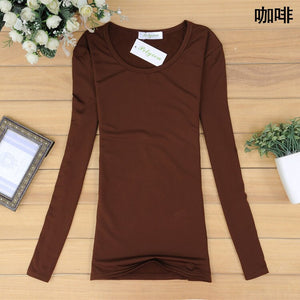 New Autumn Sweater Women Long Sleeve Plus Velvet Women Casual Bottoming Shirt Women Pullover Sweater Pull Femme Sweatershirt