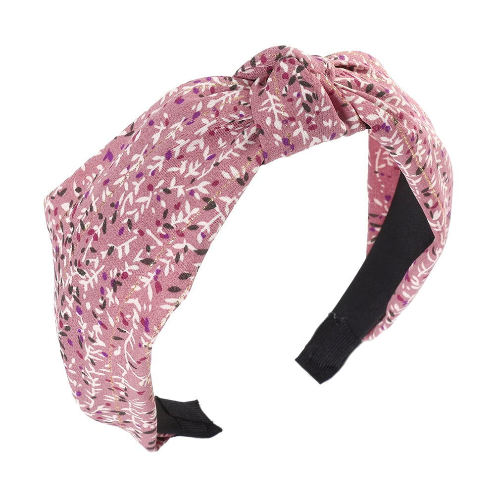 Haimeikang Solid Colors Hair Knotted Hair Band for Women Headbands Hairbands Headwear 2018 New Arrival