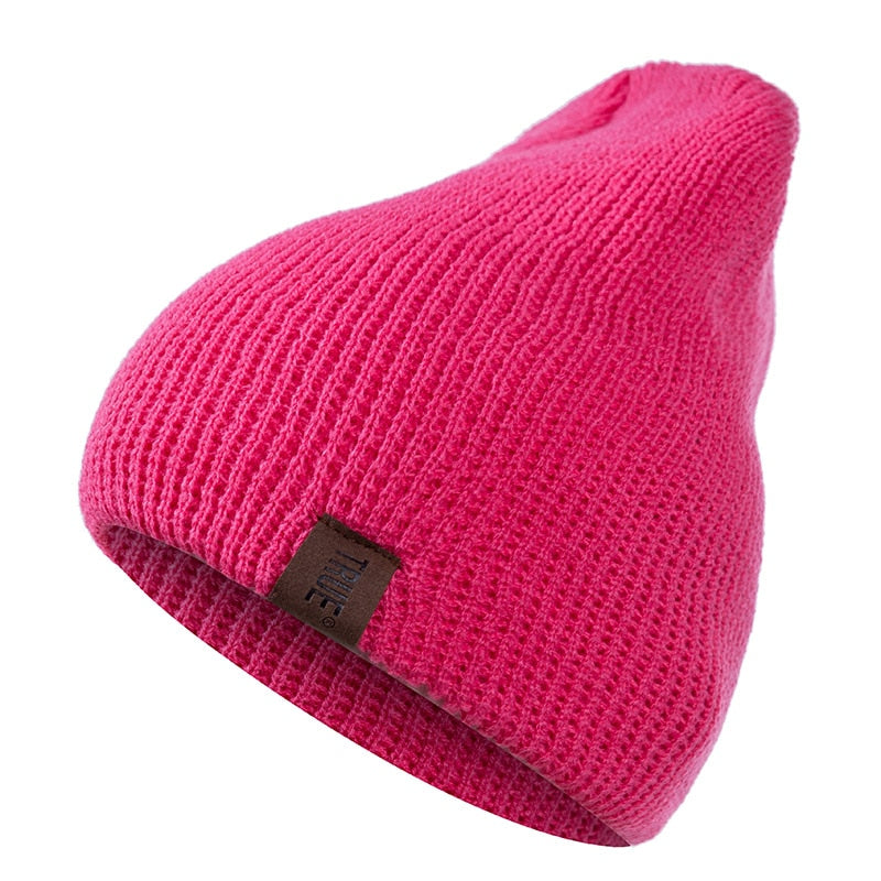 True Casual Beanies for Men Women Warm Knitted