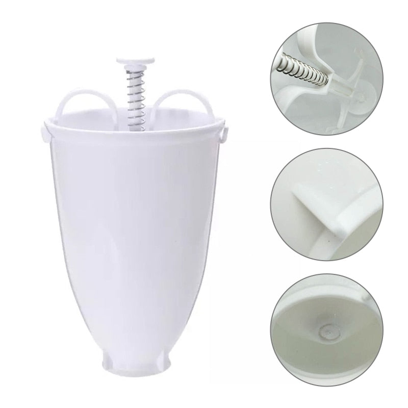 Plastic Mini Donuts Maker Dessert Dispenser Deep Fry Donut Mold Easy Fast Portable Arabic Waffle Mold Gadget Kitchen Tools