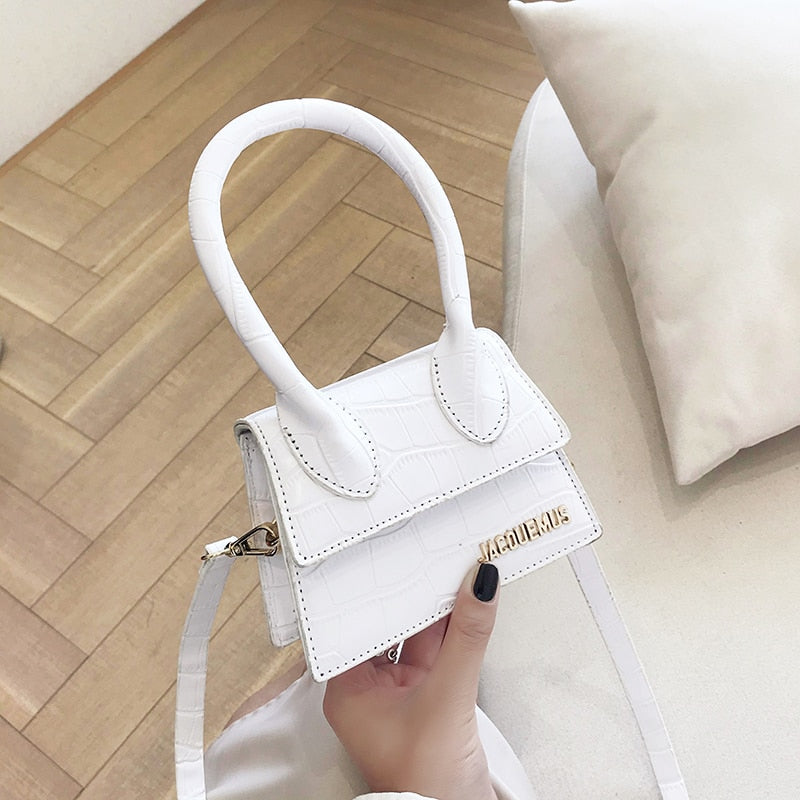 Jacquemus Mini Purses and Handbags for Women 2020 Crossbody Bag Famous Brand Totes Luxury Designer Hand Bags crocodile pattern
