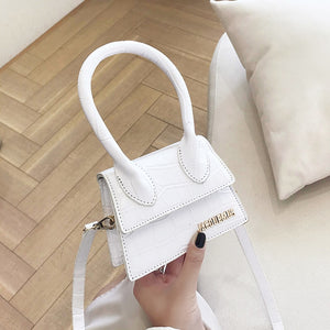 Jacquemus Mini Purses and Handbags for Women 2020 Crossbody Bag Famous Brand Totes Luxury Designer Hand Bags crocodile pattern