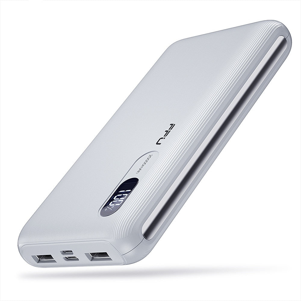 FPU Power Bank 20000mah Portable Charging Charger Powerbank 20000 mah Mobile Phone External Battery Pack Poverbank For Xiaomi mi