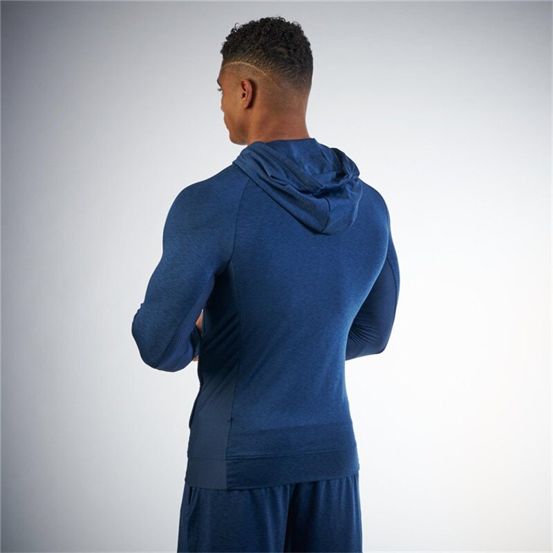 gyms men Spring Set Men's Fashion Sportswear Tracksuits Sets Men's Bodybuilding Hoodies+Pants casual fitness Outwear Suits men
