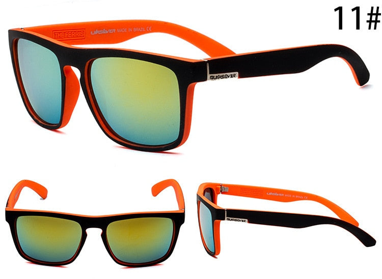QS731 Classic Square Sunglasses Men Women Sports Outdoor Beach Fishing Sun Glasses UV400
