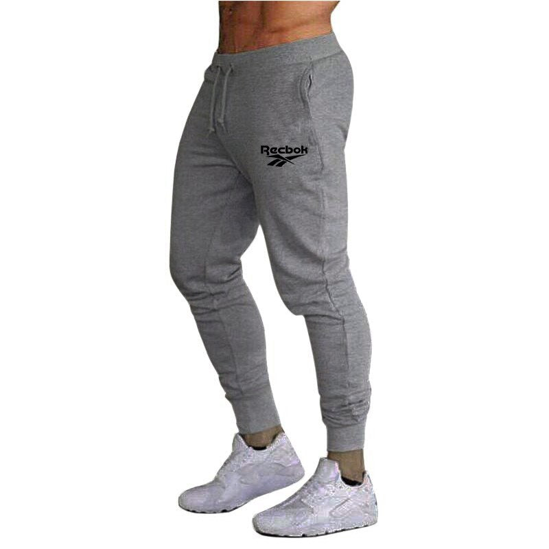 Cotton Print Jogging Trousers Homme Sport Pants Men Fitness Running Pants Sports Tights Gym Training Mens Running Sweatpants