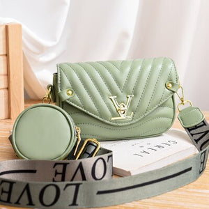 Wide Strap 2020 Women PU Leather Small Handbags Famous Brand Designer Lady's Shoulder Crossbody Mini Bag Purses And Handbag