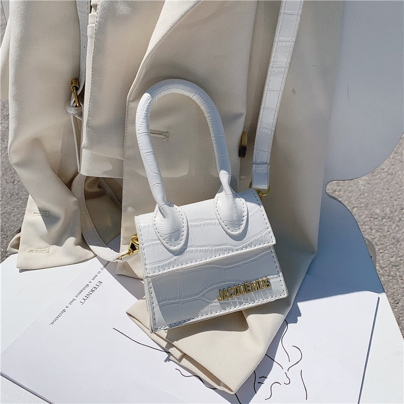 Jacquemus Mini Purses and Handbags for Women 2020 Crossbody Bag Famous Brand Totes Luxury Designer Hand Bags crocodile pattern