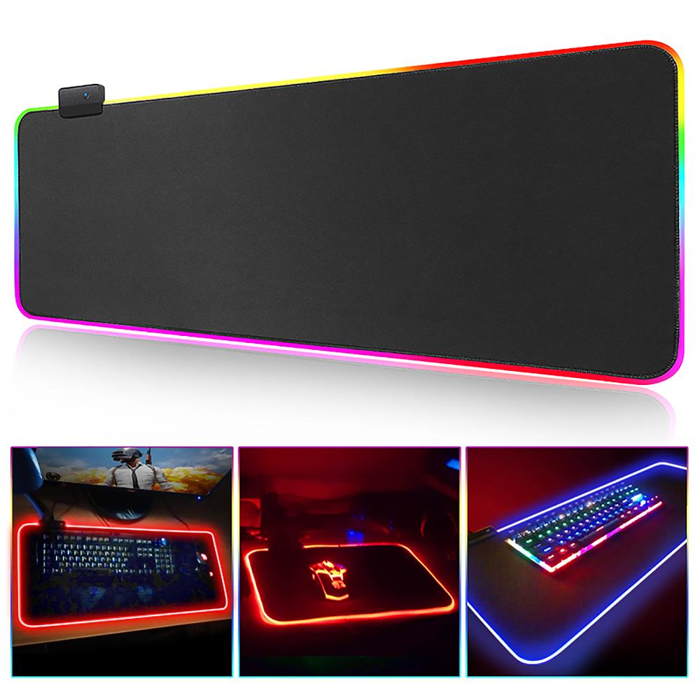 Mouse Pad Gaming Mouse Pad Large RGB Computer Mause Pad XXL Mousepad Gamer Keyboard Mause Carpet Desk Mat PC Game Mouse Pad