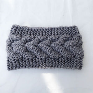 New Knitted Knot Cross Headband for Women Autumn Winter Girls Hair Accessories Headwear Elastic Hair Band Hair Accessories