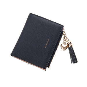 Cute Wallet Women Short Leather