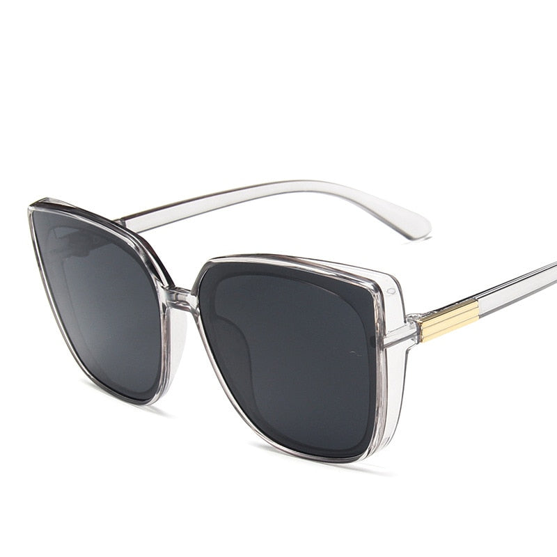 RBROVO Cateye lunettes De soleil design femmes 2020 haute qualité rétro lunettes De soleil femmes lunettes carrées femmes/hommes luxe Oculos De Sol