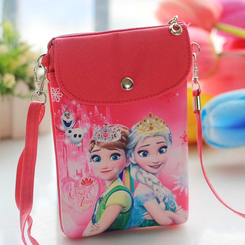 Disney Frozen 2 Elsa Anna Cartoon Princess Messenger Cute Bag Hot Toys Christmas New Year Gift for Children