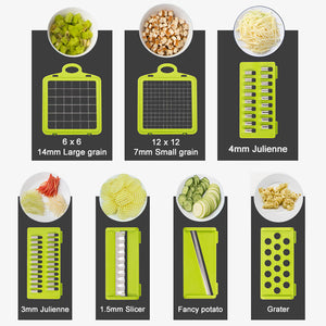 Upgrade Vegetable Cutter Multifunctional Mandoline Slicer Stainless Steel Blades Potato Fruit Peeler Carrot Grater Kitchen Tool