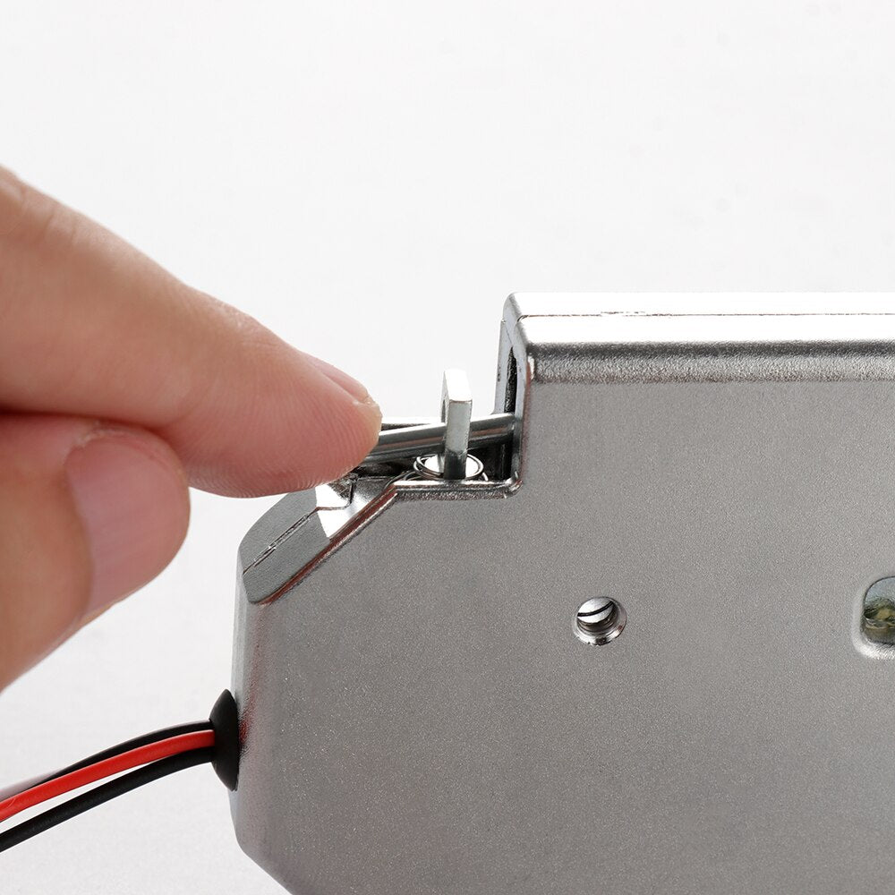 Mini DC 12V Electrical Lock Smart Cabinet Lock Cupboard Case Electronic Anti-Theft Lock Supermarket Mailbox Lock