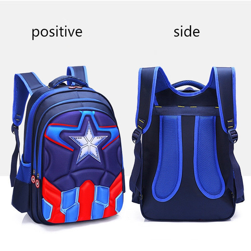 Crossten 3D spider design Waterproof Children's backpack boys girls Primary school Kindergarten Infantil Kids backpack Mochila
