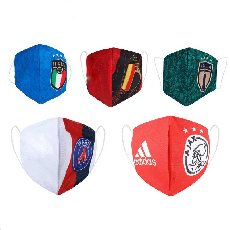 Football Adult Masks Anti-fog Dust-proof Sun Protection Breathable Can Be Loaded with PM2.5 Protective Sheet Face Cover