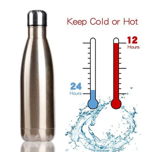 FSILE350/500/750/1000ml Double-wall Creative BPA free Water Bottle Stainless Steel Beer Tea Coffee Portable Sport Vacuum thermos