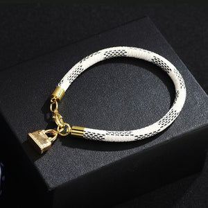 Women Charm Bracelet High Quality Leather Bag Gold Love Pendant Female Bracelet Brand Bracelets For Women Best Gift