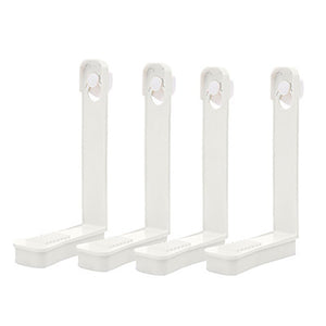 4pcs/set Bed Sheet Grippers Non-slip Duvet Quilt Bed Cover Clips for Keeping Bedsheet Place Mattress Holder Fasteners invisible