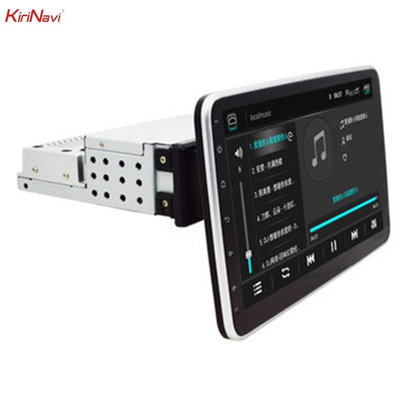 KiriNavi 10.1 Inch for Android 8.1 Car Multimedia PlayerStereo 360 Degree Rotation Radio 1+16G 2.5D HD Screen GPS Navigation
