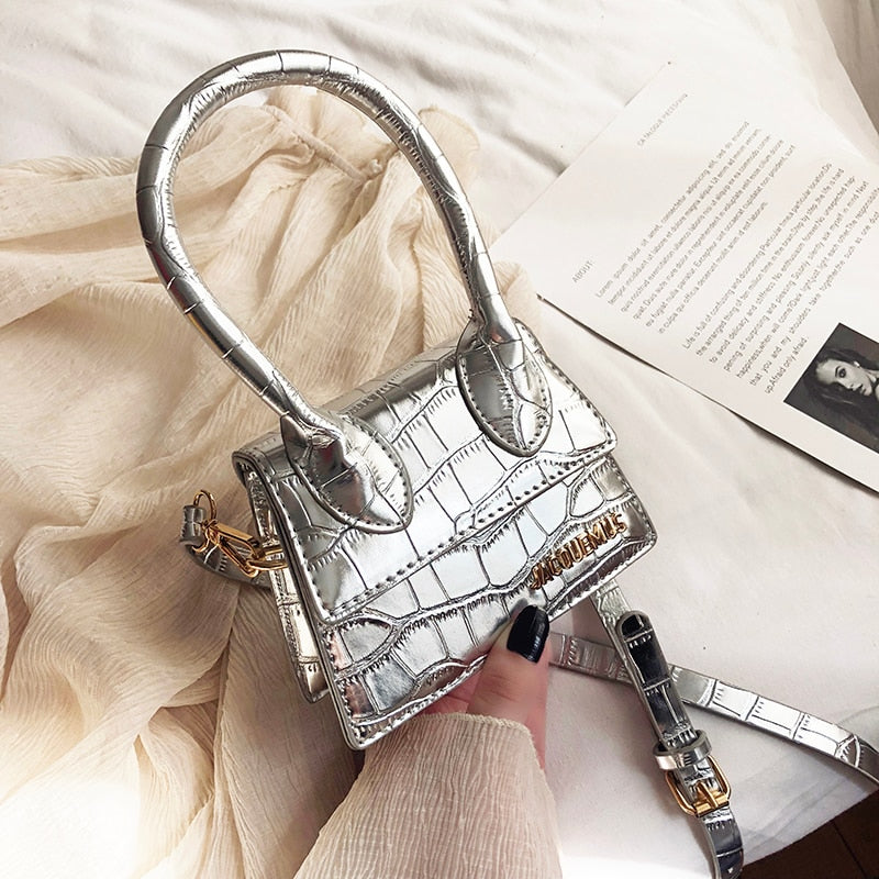 Jacquemus Mini Purses and Handbags for Women 2020 Crossbody Bag Famous Brand Totes Luxury Designer Hand Bags crocodile pattern