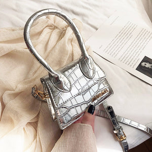 Jacquemus Mini Purses and Handbags for Women 2020 Crossbody Bag Famous Brand Totes Luxury Designer Hand Bags crocodile pattern