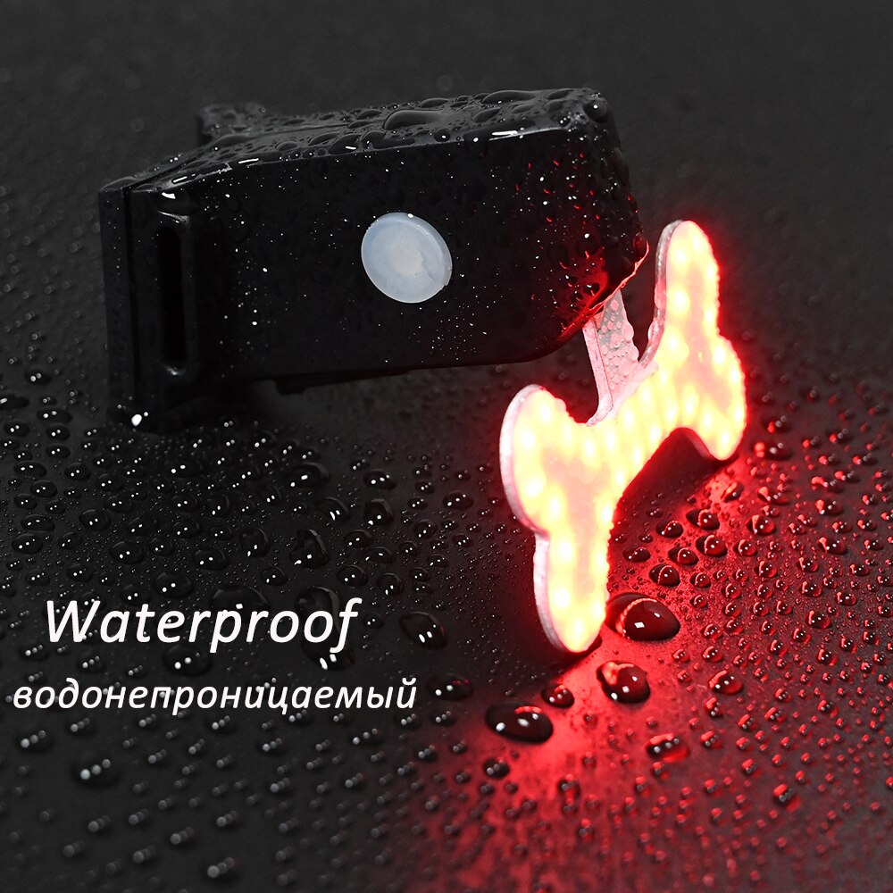 Zacro Multi Lighting Modes Bicycle Light USB Charge Led Bike Light Flash Tail Rear Bicycle Lights for Mountains Bike Seatpost