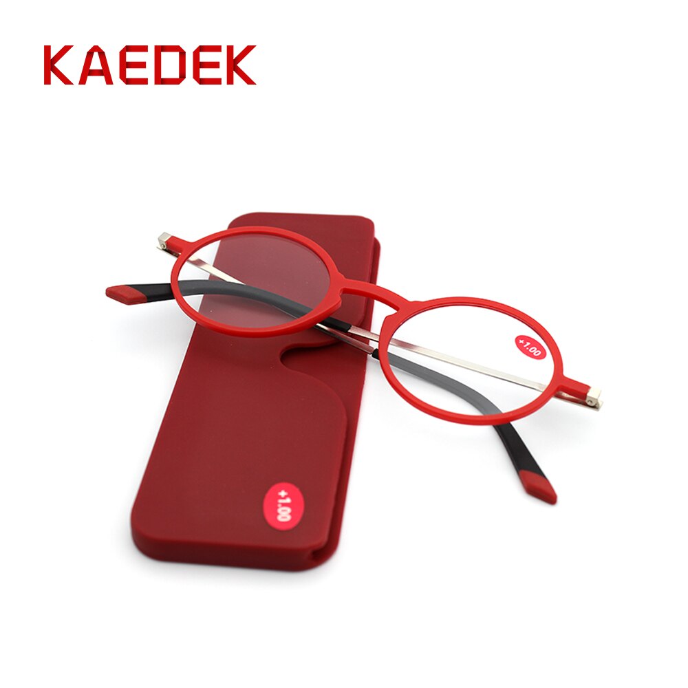 KAEDEK Ultralight Reading Glasses Men Women Unbreakable Glasses High-definition Resin Glasses Presbyopic Prescription Eyewear