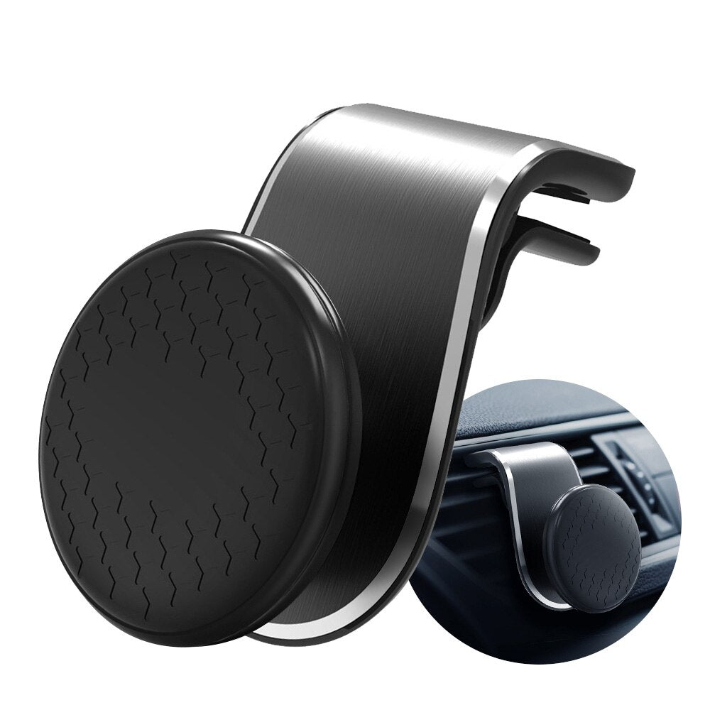 For Audi BMW Magnetic Phone Holder For iPhone XS Max Xiaomi Smartphones Metal Magnetic Car Phone Holder Bracket Mount Accessorie